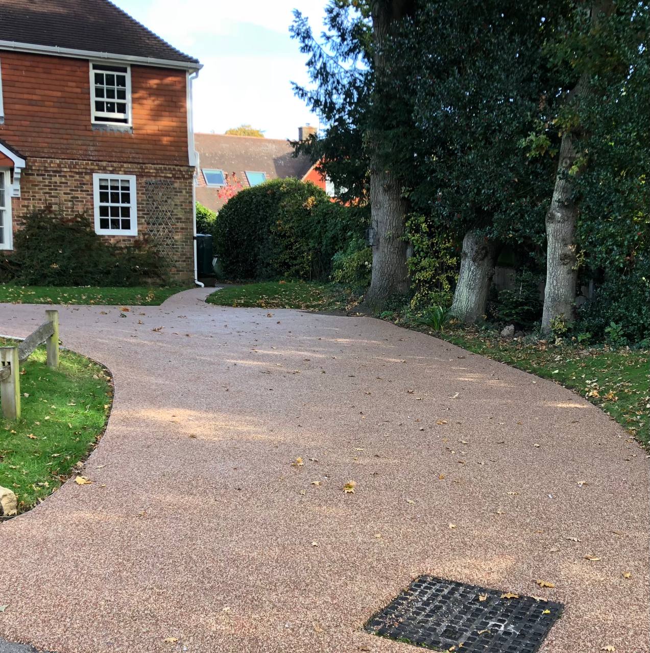 This is a photo of a Resin bound driveway carried out in a district of Wirral. All works done by Resin Driveways Wirral