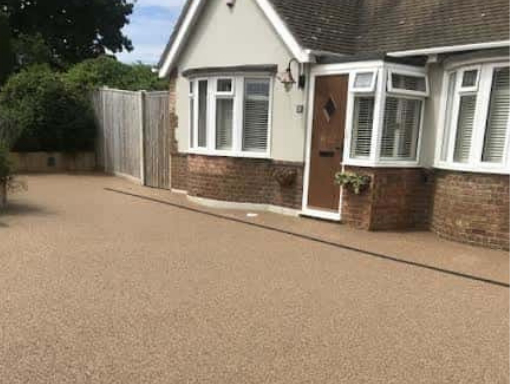 This is a photo of a Resin bound driveway carried out in Preston. All works done by Preston Resin Driveways