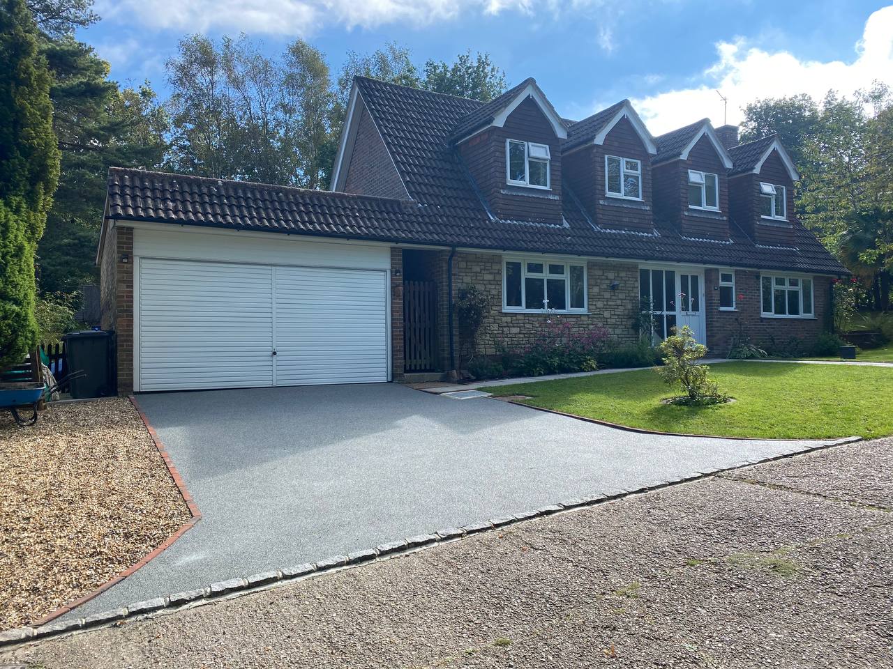 This is a photo of a Resin driveway carried out in Preston. All works done by Preston Resin Driveways